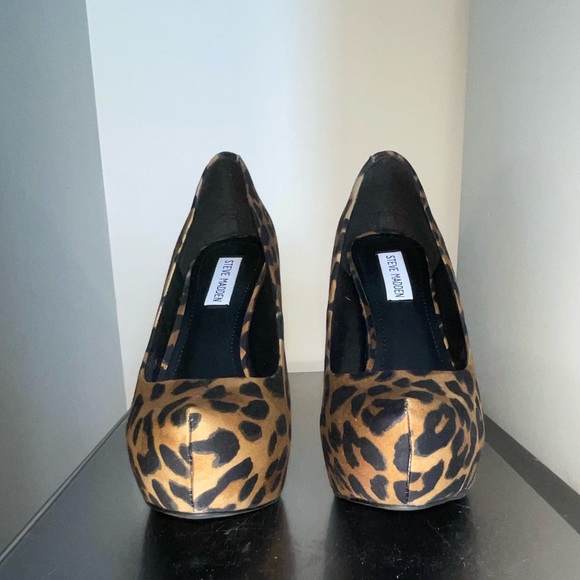 Leopard platform super high heels - Picture 3 of 5